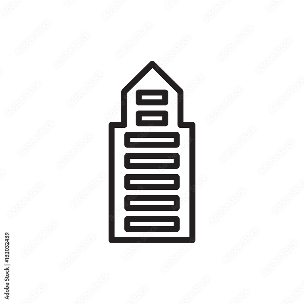 building icon illustration building icon illustration