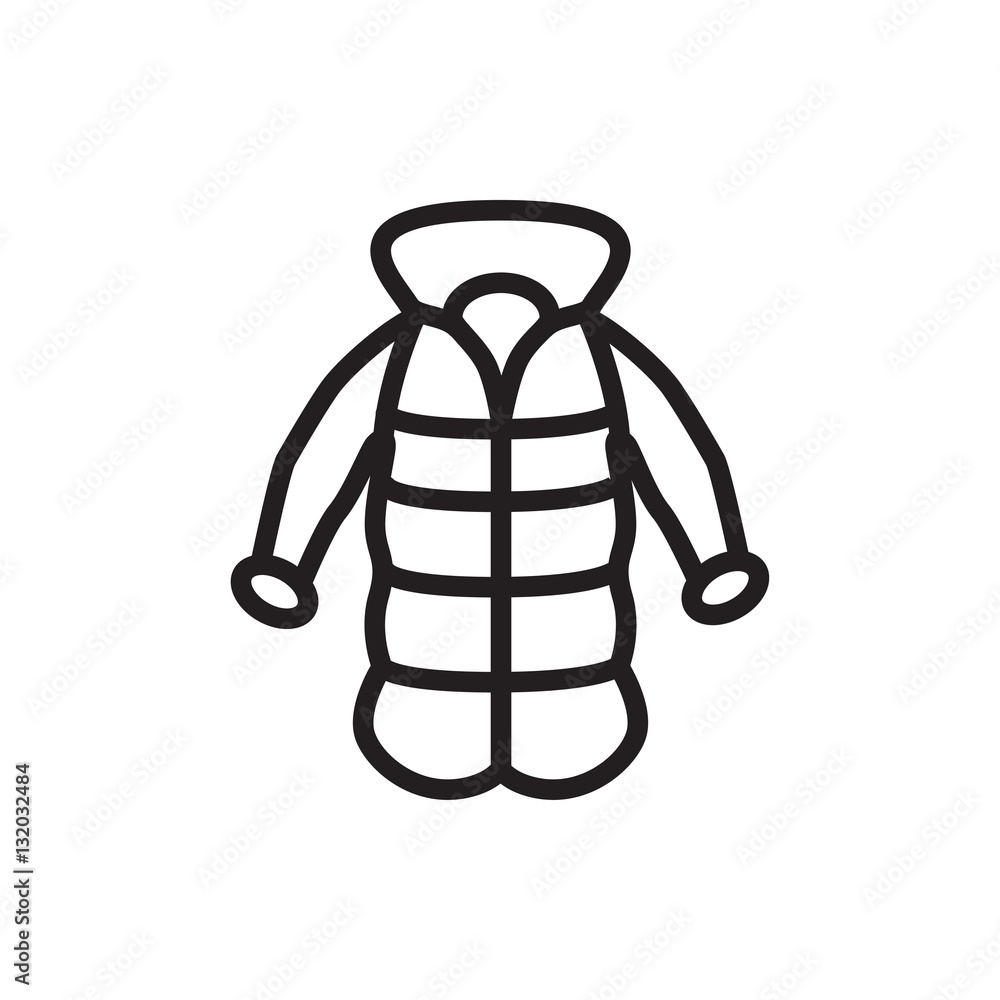 overcoat icon illustration overcoat icon illustration