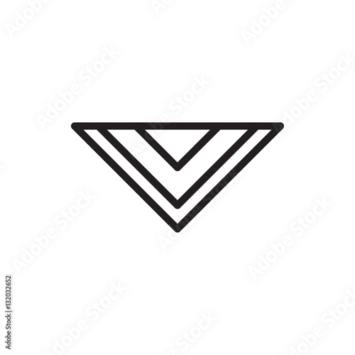 cravat icon illustration