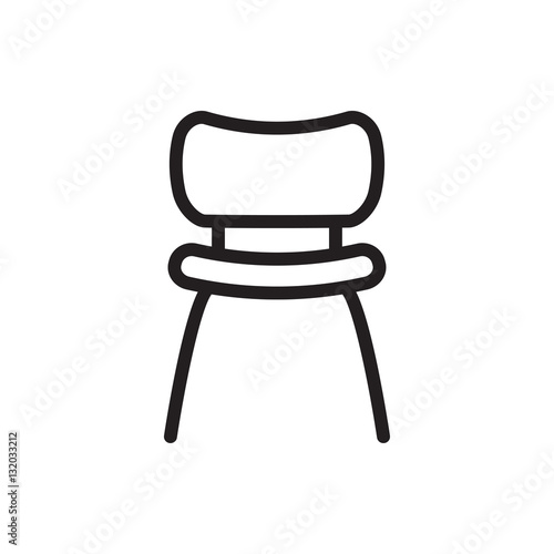 chair icon illustration