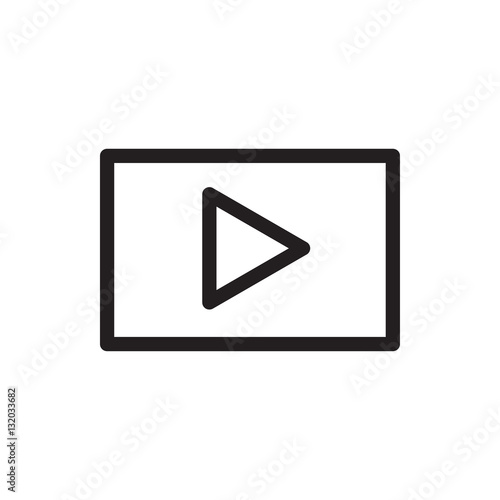 Free Download play icon illustration - GFXLoad