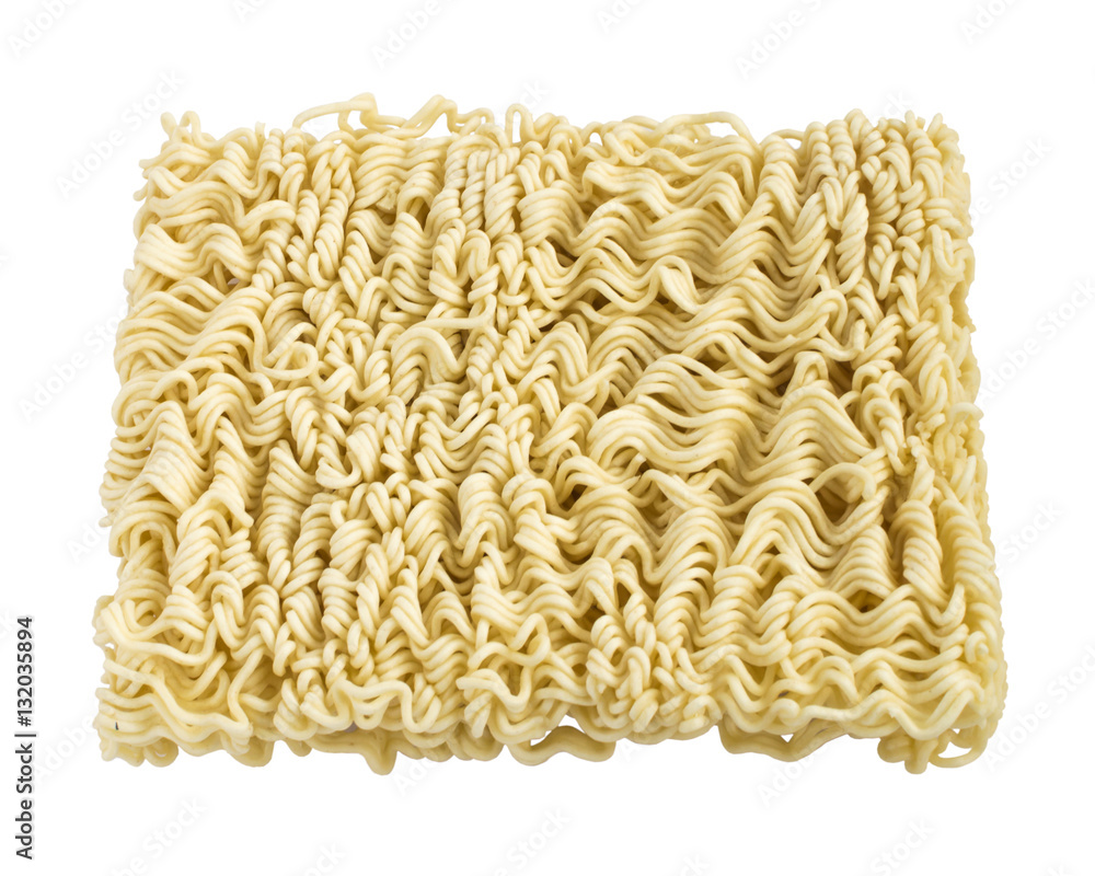 Instant noodles or ramen isolated on white background. Instant noodles or ramen isolated on white background.