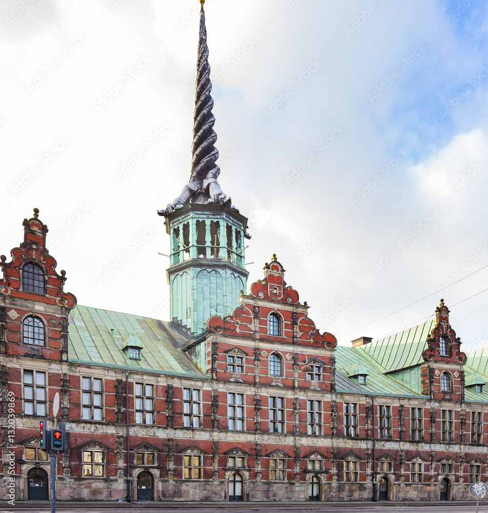 Fototapeta premium Historical stock exchange