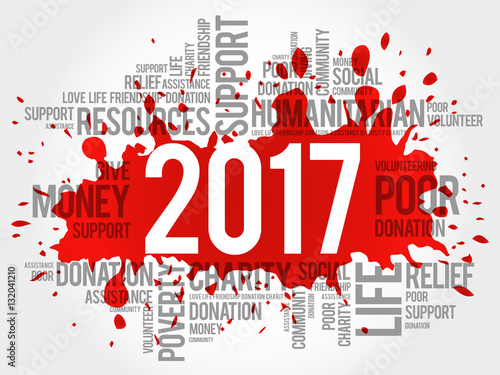 2017 help word cloud concept background