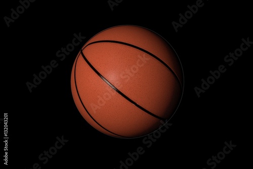 Basketball in Toon Style. Nice 3D Render 