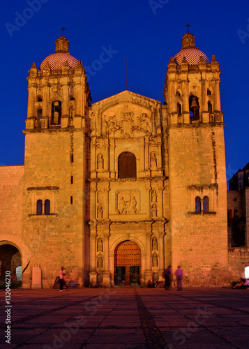 Church of Santo Domingo de Guzman. Oaxaca, Mexico