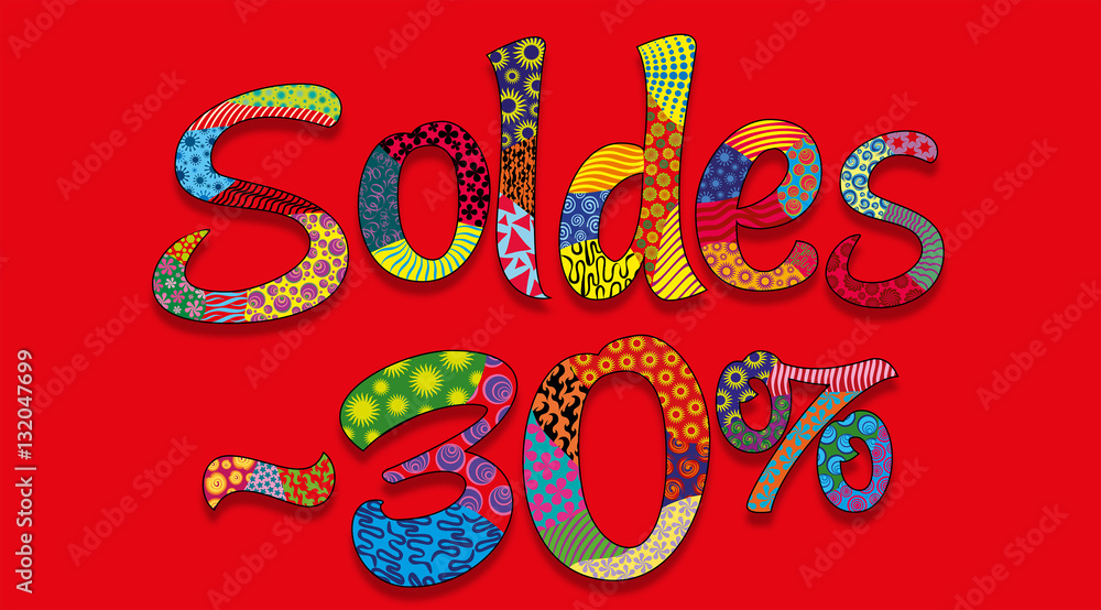 Soldes -30% 2021 promotion rouge red patchwork Sales Soldes -30% 2021 promotion rouge red patchwork Sales