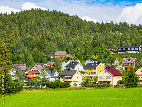 Norwegian suburb near Oslo © Thor Jorgen Udvang