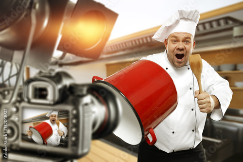 cook chef and camera 