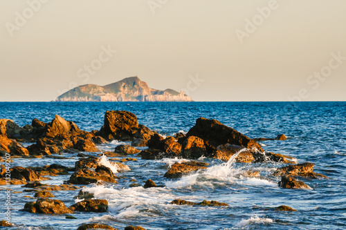 The Cerboli island near Elba and Piombino, Italy photo