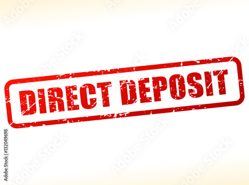 direct deposit text buffered