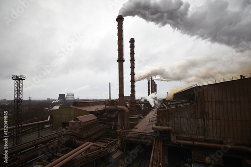 General view of the old steel plant photo