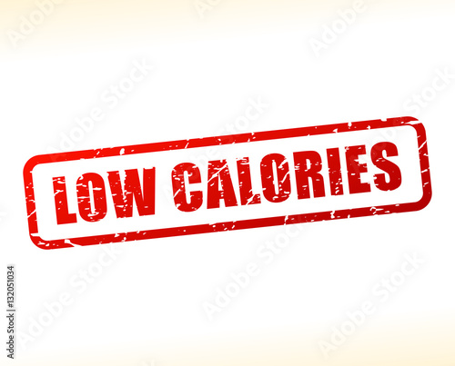 low calories text buffered