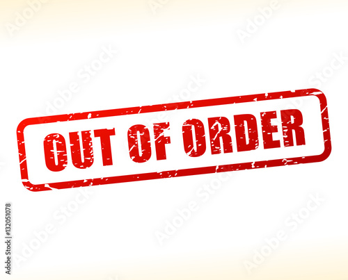 out of order text buffered