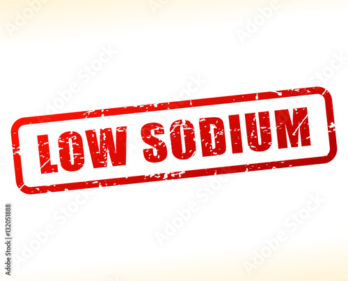 low sodium text buffered