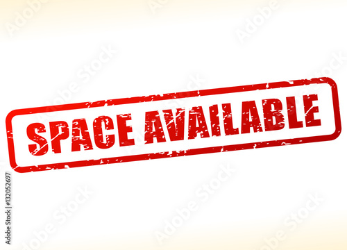 space available text buffered