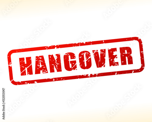 hangover text buffered