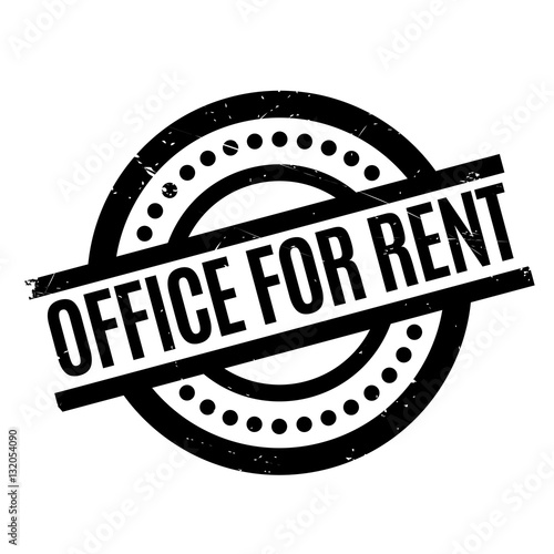 Office For Rent rubber stamp