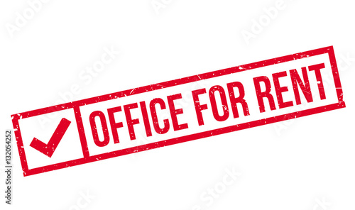 Office For Rent rubber stamp