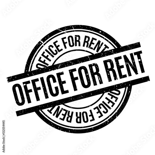Office For Rent rubber stamp
