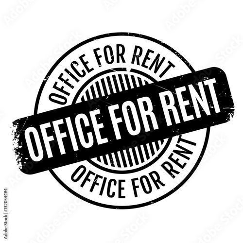 Office For Rent rubber stamp