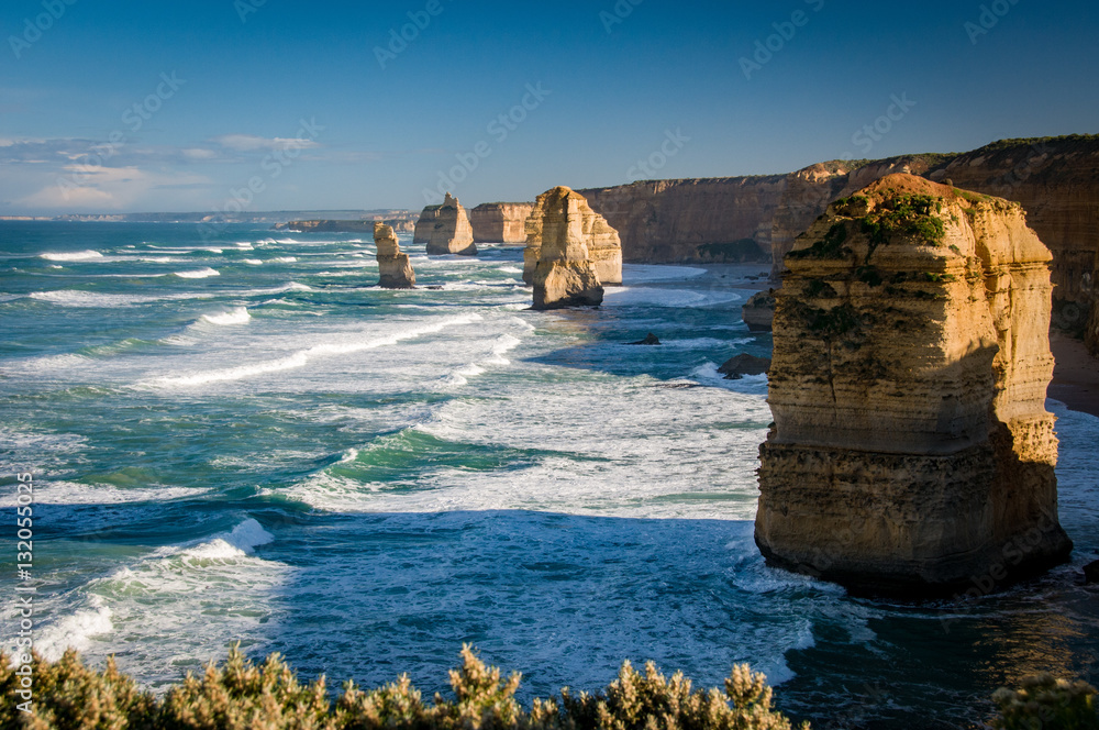 Twelve Apostles rock formation on Victoria's Great Ocean Road, Australia