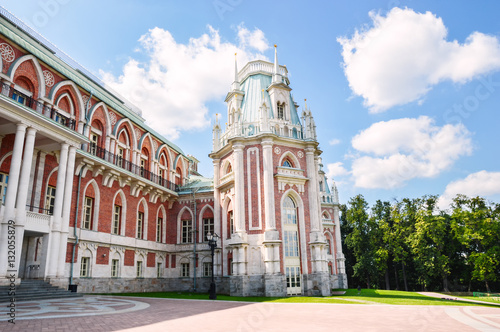 Big Grand Palace of Museum-reserve Tsaritsyno, Moscow, Russia