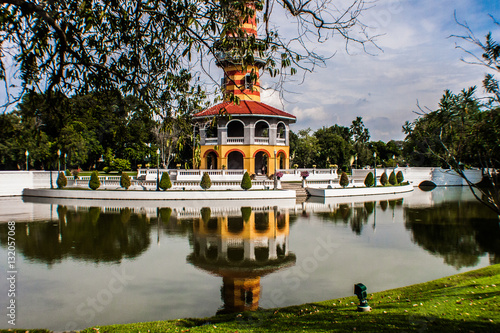 Ho Withun Thasana at Bang Pa-In Royal Palace, Ayutthaya, Thailand photo
