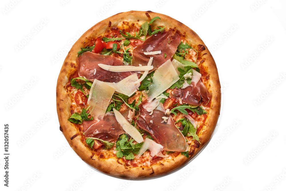 pizza isolated on white pizza isolated on white
