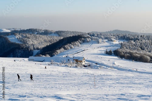 Station de ski du Ballon d'Alsace neige 