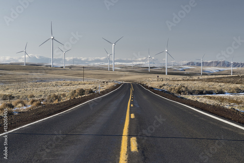 Road to Wind Farm-H Road offset Right