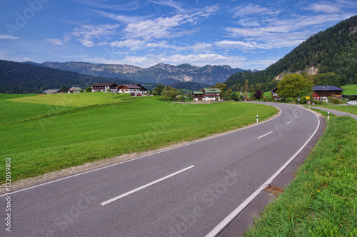 beautiful road in Austria