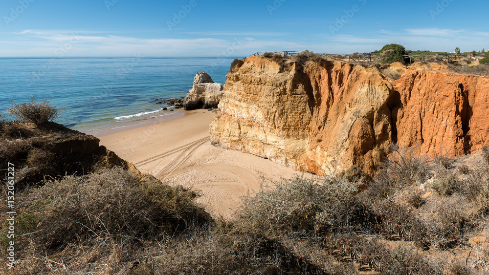 Praia da Rocha in Portimao, Algarve