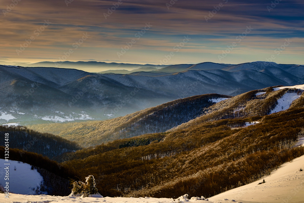 Fototapeta premium Bieszczady