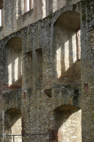 burgruine landskrone in oppenheim photo