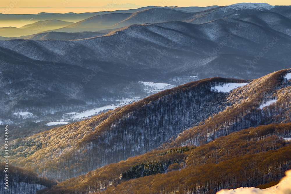 Fototapeta premium Bieszczady