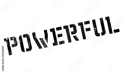 Powerful rubber stamp