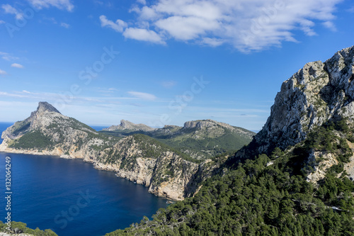 Formentor by the Mediterranean sea on the island of Ibiza in Spa