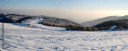 Station de ski du Ballon d'Alsace neige 