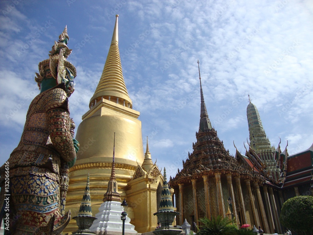 Fototapeta premium Gran Palacio Real de Bangkok, Tailandia - Thailand, Bangkok Grand Palace