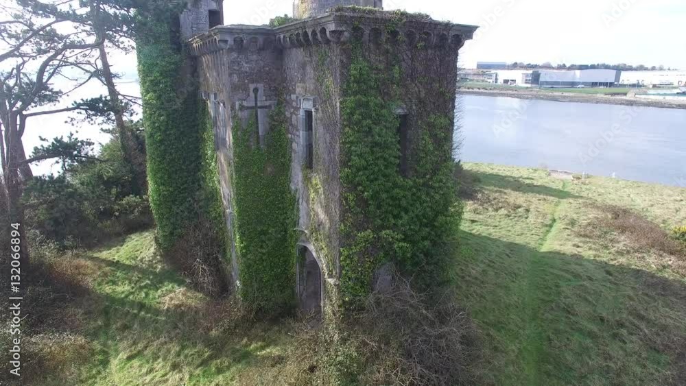 4k Aerial shoot of a castle in Ireland 4k Aerial shoot of a castle in Ireland