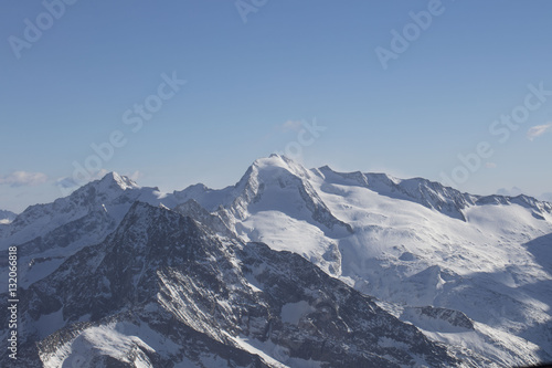 Ski Austria, glacier. Winter sports theme. © zolnierek