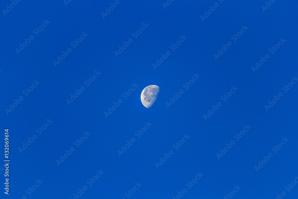 Scenic view of moon at night