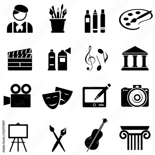 Art icon set