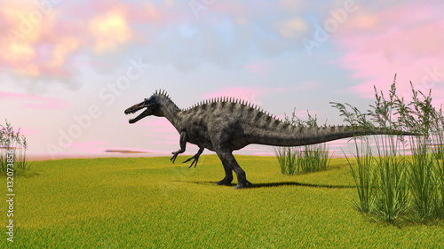 Obraz na plátně 3d illustration of the suchomimus dinosaurus