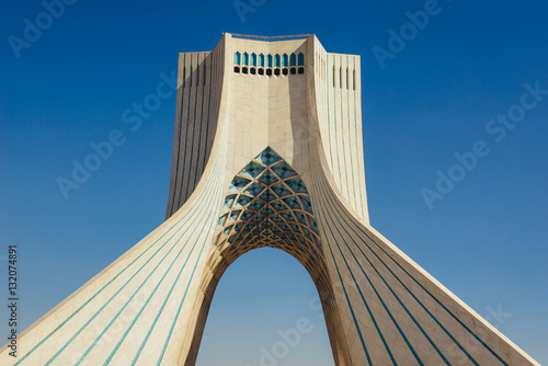 Azadi Tower in Tehran city, Iran