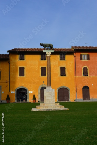 kapitolinische Wölfin in Pisa / Toskana-Italien