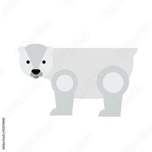 Cartoon bear vector haracter