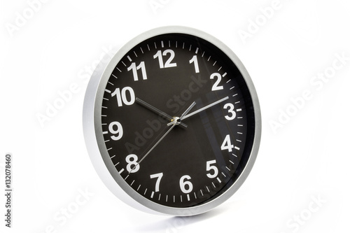 clock isolated on white