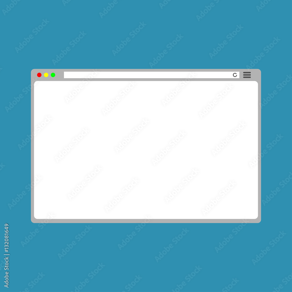 web Simple Browser window white